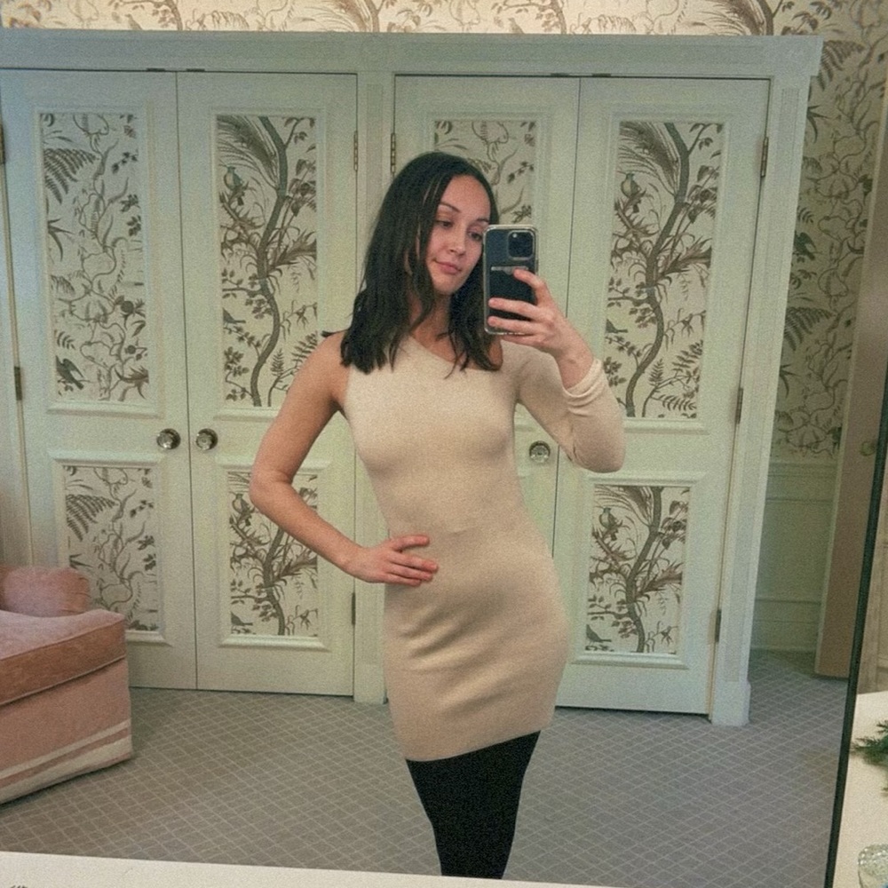 Abercrombie & Fitch Asymmetrical Mini Dress